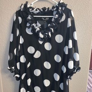 Polka Dot Tunic Top - HOLD